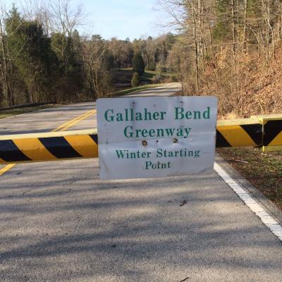 Gallaher Bend Greenway Trailhead